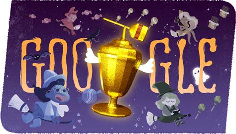 google doodle halloween global candy cup 2015